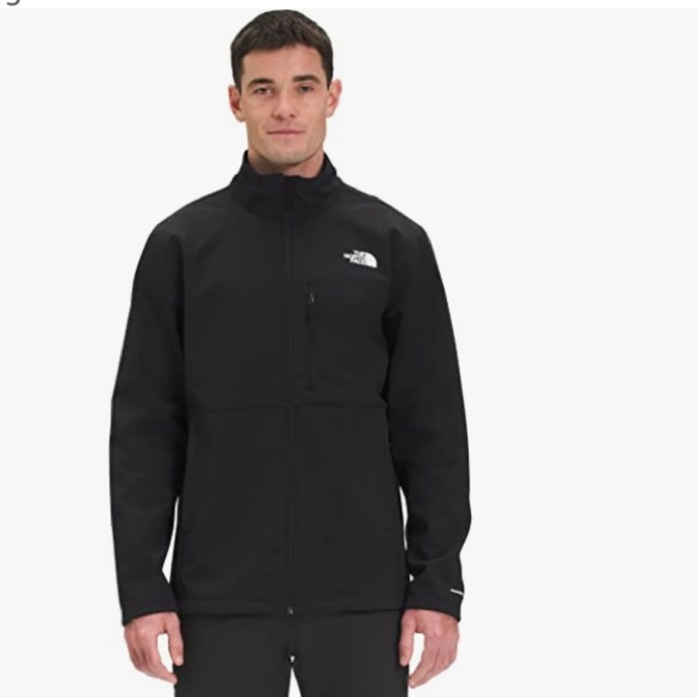 The North Face Apex Black Zip Ip Jacket Mens Large